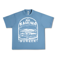Pebble Blue Big Kahuna Burger - Tarantino Urban Heavy Tee - artisFamous