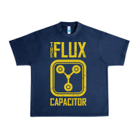Navy Back to the future flux capacitor Urban Heavy Tee - artisFamous