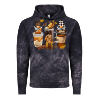 Cloud Black Coffee gnome Vintage Hoodie - BarkalooDesign