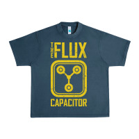 Midnight Navy Back to the future flux capacitor Urban Heavy Tee - artisFamous