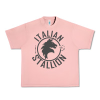 Salmon Italian Stallion Urban Heavy Tee - artisFamous