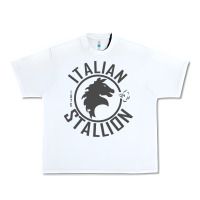 White Italian Stallion Urban Heavy Tee - artisFamous