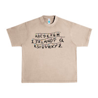 French Oak stranger alphabets funny Urban Heavy Tee - artisFamous