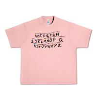 Salmon stranger alphabets funny Urban Heavy Tee - artisFamous