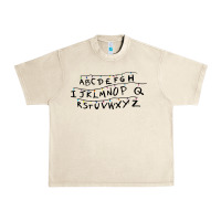 Sandshell stranger alphabets funny Urban Heavy Tee - artisFamous
