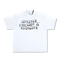 White stranger alphabets funny Urban Heavy Tee - artisFamous