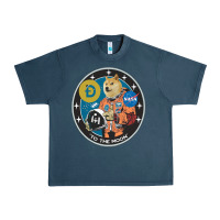 Midnight Navy doge Urban Heavy Tee - artisFamous