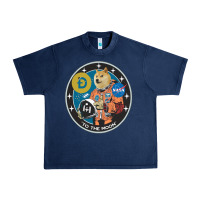 Navy doge Urban Heavy Tee - artisFamous