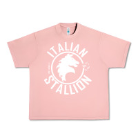 Salmon Italian Stallion Urban Heavy Tee - artisFamous