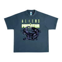 Midnight Navy Predator Alien Urban Heavy Tee - artisFamous