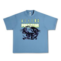 Pebble Blue Predator Alien Urban Heavy Tee - artisFamous