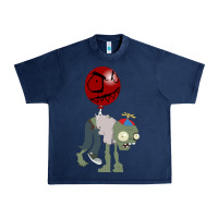 Navy Plants vs. Zombies Urban Heavy Tee - artisFamous