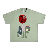Oil Green Plants vs. Zombies Urban Heavy Tee - artisFamous
