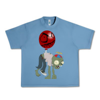 Pebble Blue Plants vs. Zombies Urban Heavy Tee - artisFamous