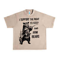 French Oak bear arms 2nd amendment funny hunting Urban Heavy Tee - artisFamous