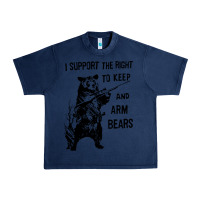 Navy bear arms 2nd amendment funny hunting Urban Heavy Tee - artisFamous