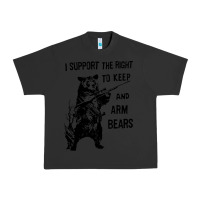 Pigment Black bear arms 2nd amendment funny hunting Urban Heavy Tee - artisFamous