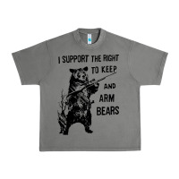 Tornado bear arms 2nd amendment funny hunting Urban Heavy Tee - artisFamous