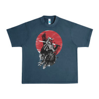 Midnight Navy Soul of Samurai Urban Heavy Tee - artisFamous