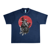 Navy Soul of Samurai Urban Heavy Tee - artisFamous