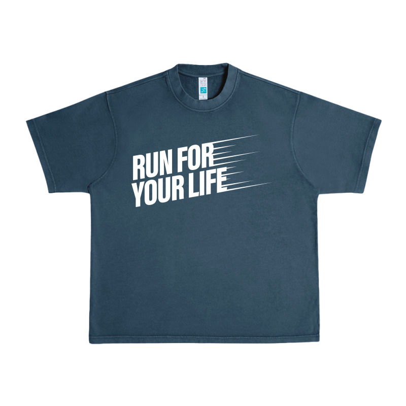 Run For Your Life Urban Heavy Tee by artisFamous | Teevron