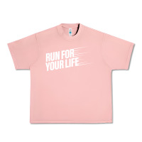 Salmon run for your life Urban Heavy Tee - artisFamous