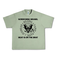 Oil Green Screeching Weasel Beat Is On The Brat Urban Heavy Tee - artisFamous