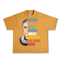 Peanut Butter women belong in all places r.u.th bader gins.burg r.b.g t shirt Urban Heavy Tee - artisFamous