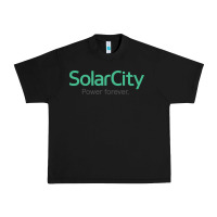 Black SolarCity Urban Heavy Tee - artisFamous