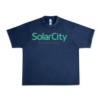 Navy SolarCity Urban Heavy Tee - artisFamous