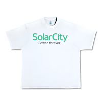 White SolarCity Urban Heavy Tee - artisFamous