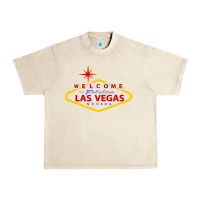 Sandshell Welcome to Fabulous Las Vegas Nevada Urban Heavy Tee - artisFamous