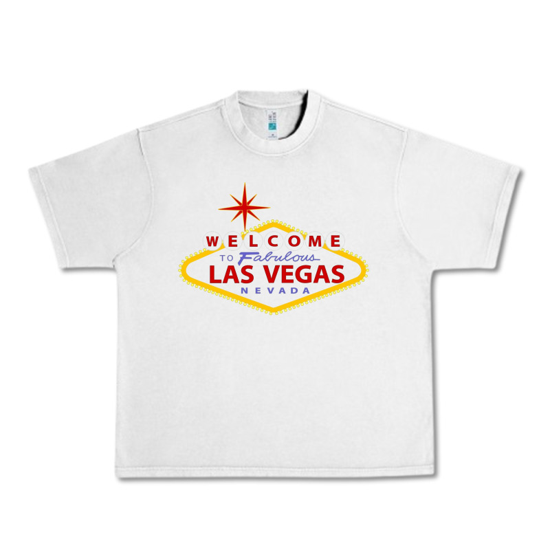 Welcome To Fabulous Las Vegas Nevada Urban Heavy Tee by artisFamous | Teevron