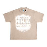 French Oak american ninja warrior Urban Heavy Tee - artisFamous