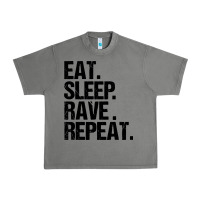 Tornado eat sleep rave repeat Urban Heavy Tee - artisFamous