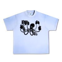 Grape Ice Octopus Urban Heavy Tee - artisFamous