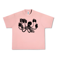 Salmon Octopus Urban Heavy Tee - artisFamous