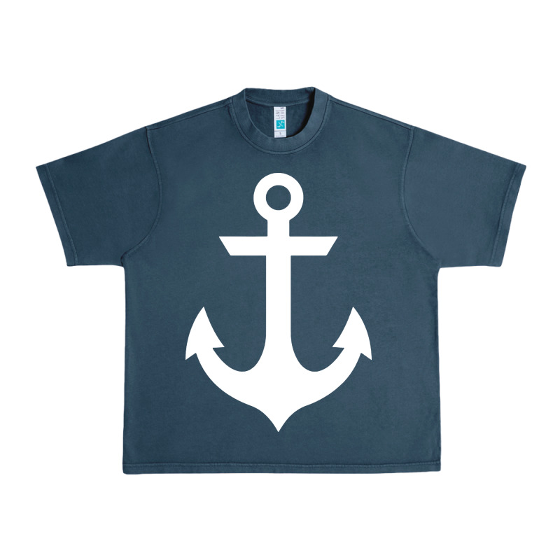 Preppy Nautical Anchor Urban Heavy Tee by artisFamous | Teevron