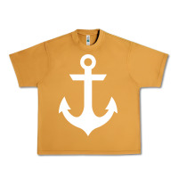 Peanut Butter preppy nautical anchor Urban Heavy Tee - artisFamous