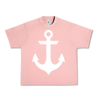 Salmon preppy nautical anchor Urban Heavy Tee - artisFamous