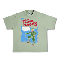 Oil Green Cherry Poppin' Daddies Urban Heavy Tee - artisFamous
