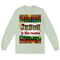 Matcha Christmas Jesus Is The Reason Long Sleeve Tee - Artiststas