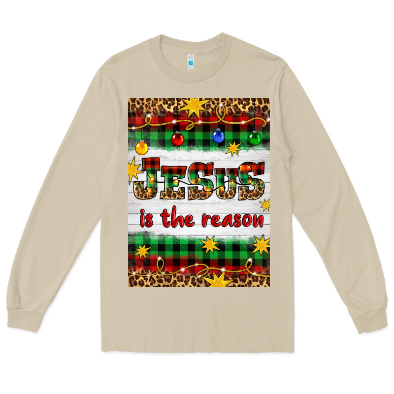 Christmas Jesus Is The Reason Long Sleeve Tee by Artiststas | Teevron