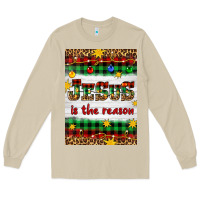 Mushroom Christmas Jesus Is The Reason Long Sleeve Tee - Artiststas