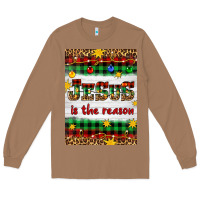 Toasted Coconut Christmas Jesus Is The Reason Long Sleeve Tee - Artiststas