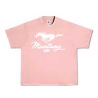 Salmon mustang pony script Urban Heavy Tee - artisFamous