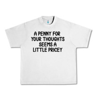 Lunar Rock funny, penny for your thoughts Urban Heavy Tee - artisFamous