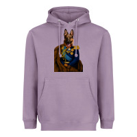 Lavender Pet Portraits, Custom Pet Portraits, Renaissance Pet Portraits, Custom Heavyweight Hoodie - RanaPortraitStore