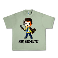 Oil Green hey, ass butt Urban Heavy Tee - artisFamous