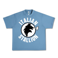 Pebble Blue italian stallion Urban Heavy Tee - artisFamous